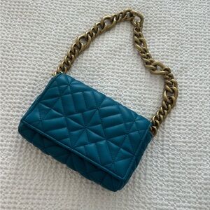 Zara Blue Shoulder Bag